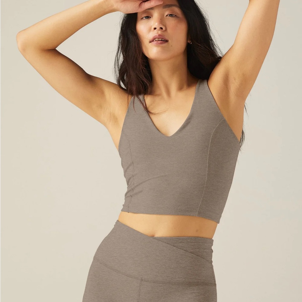 Beyond Yoga Spacedye Always On Tank in Birch Heather